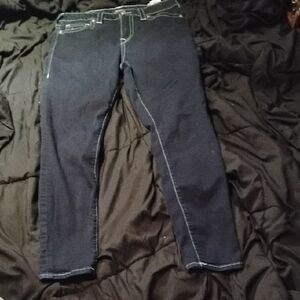 True Religion Women's Boot Cut Jeans - Dark Blue